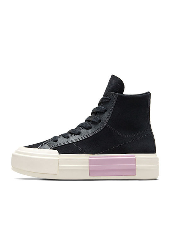 Chuck Taylor All Star Cruise Дамски Флатформи Маратонки Black / Phantom Violet / Egret