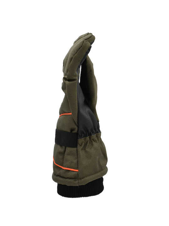 Brims and Trims Ανδρικά Γάντια Σκι & Snowboard Πορτοκαλί