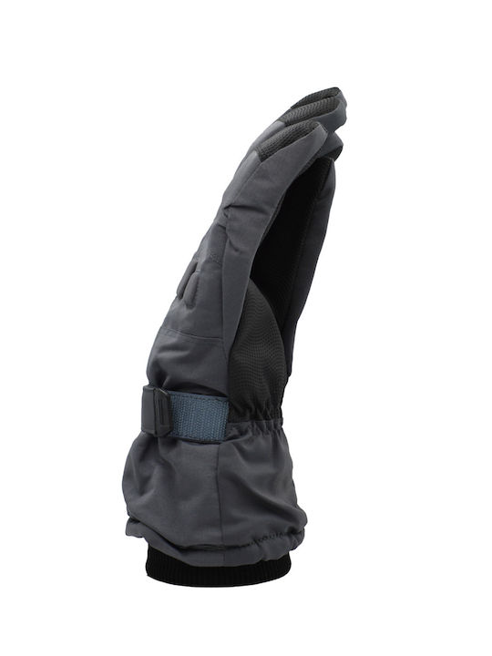 Brims and Trims Ανδρικά Γάντια Σκι & Snowboard Γκρι