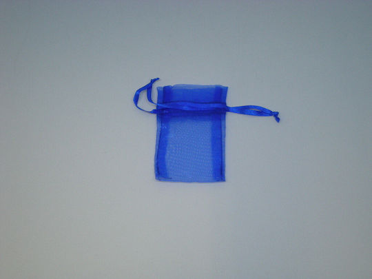 Fabric Pouch for Gift Light Blue 20pcs