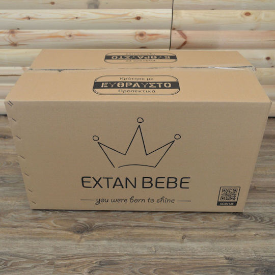Extan Bebe Plastic Baptism Suitcase 30x19x49cm