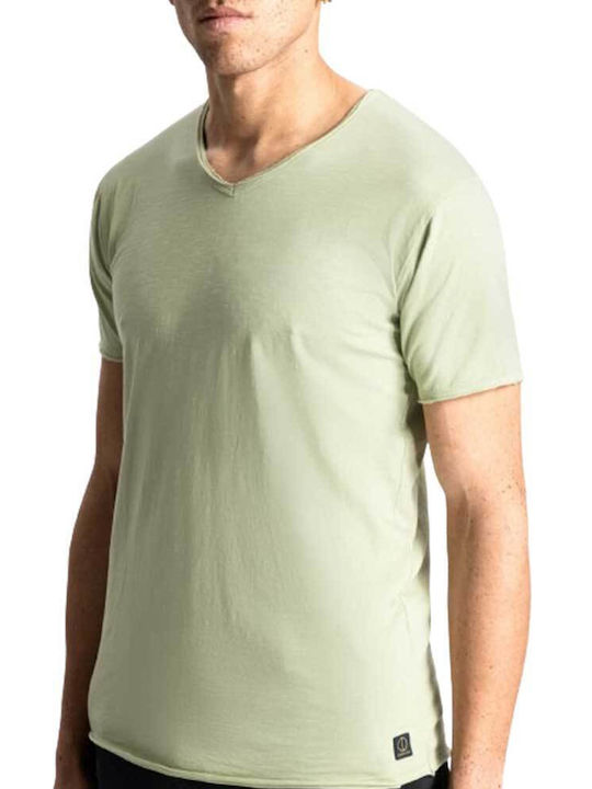 Dstrezzed Men's Short Sleeve Blouse Smoke Green