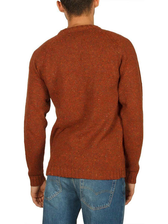 Anerkjendt Men's Long Sleeve Sweater Maroon