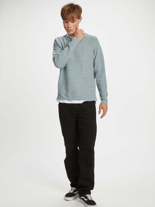 Lamp Long Sleeve Sweater Blue Mirage