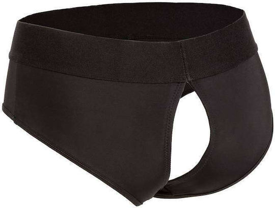 Calexotics Her Royal Harness Backless Brief Unterwäsche in Schwarz Farbe