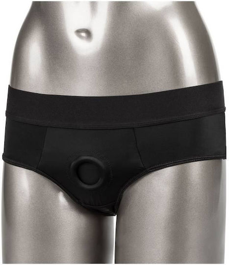 Calexotics Her Royal Harness Backless Brief Unterwäsche in Schwarz Farbe