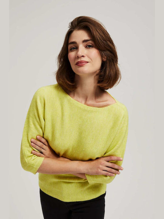 Make your image Women's Blouse with 3/4 Sleeve Lime