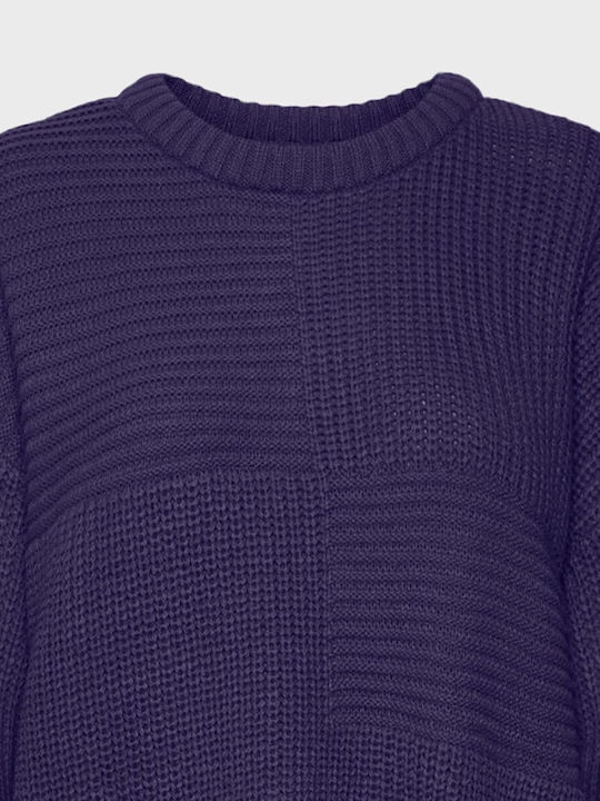 Vero Moda Femeie Mânecă lungă Pulover Purple