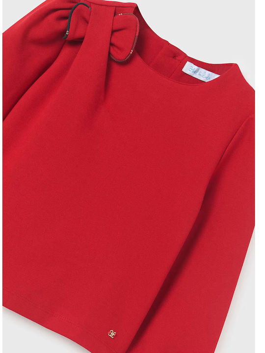 Abel & Lula Kids Blouse Long Sleeve Red