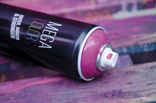 Montana Colors Σπρέι Βαφής Mega Colors Ασημί 600ml