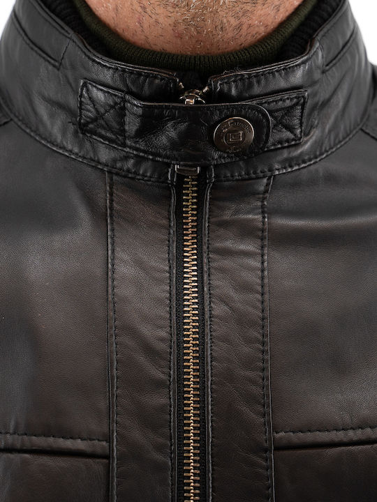 Leather Jacket Black.