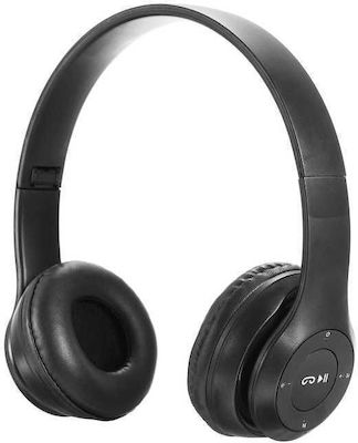 Ezra BW18 Ασύρματα/Ενσύρματα Over Ear Ακουστικά με 6 ώρες Λειτουργίας Μαύρα