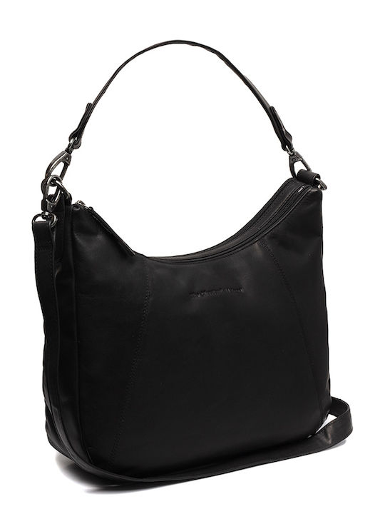 Leather Women's Bag Crossbody Black