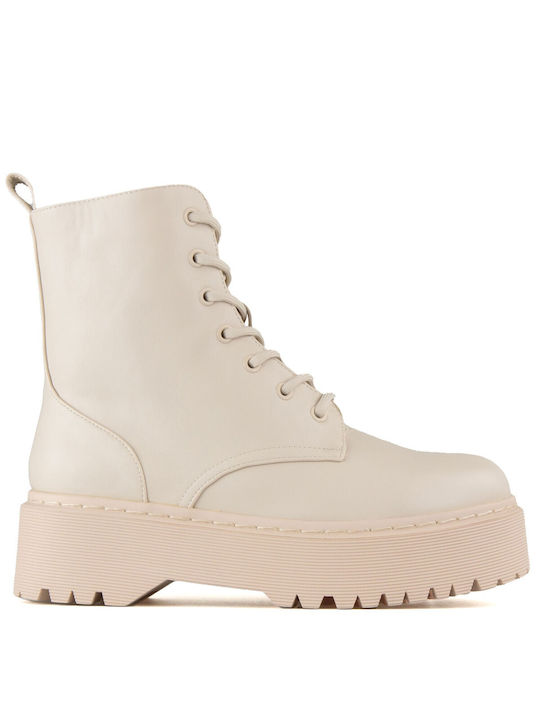 Silia D Women's Ankle Boots Beige