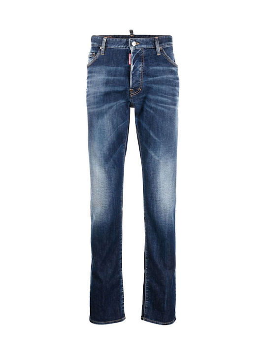 Cool Guy Pantaloni Jeans pentru Bărbați Albastru