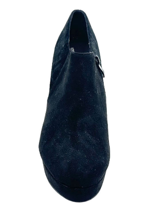 Queen Accessories Damen Knöchelstiefel Schwarz