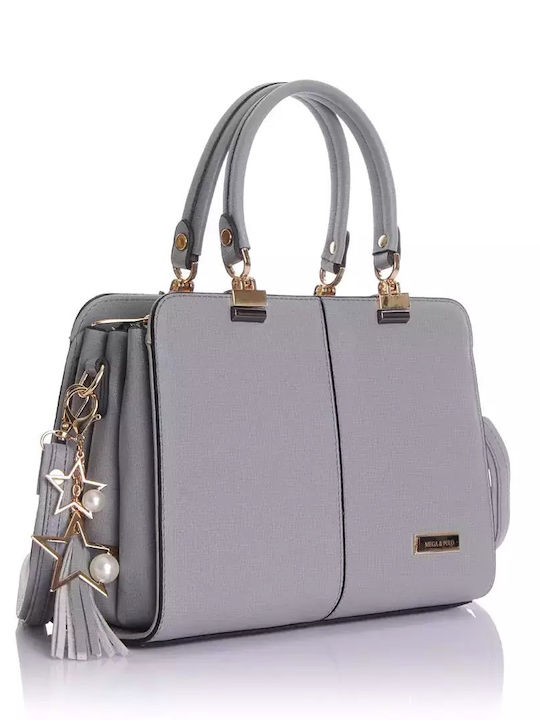 Megapolo Damen Tasche Hand Gray