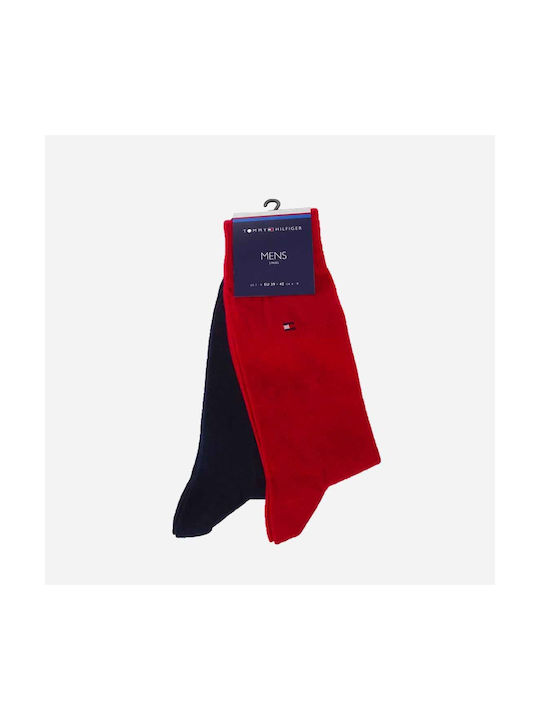 Tommy Hilfiger Classic Bărbați Șosete Uni Multicolor 2Pachet