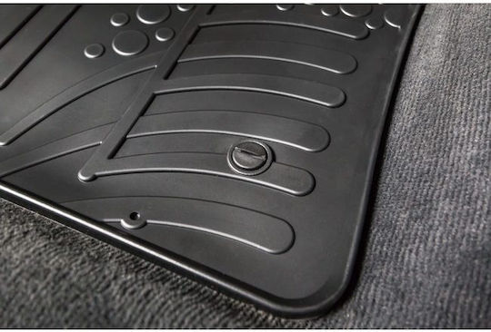 Auto Gs Set of Front and Rear Mats 4pcs for Ford Kuga 2016 Black