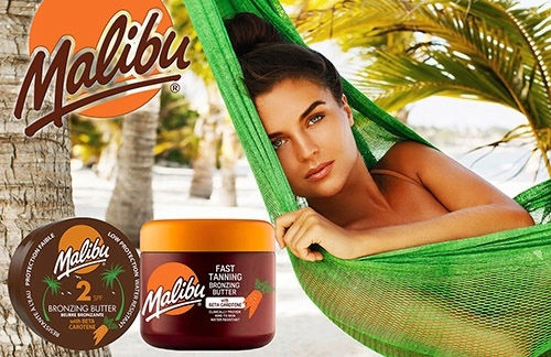 Malibu Бронзиращо Масло Слънцезащитен Крем За Тяло SPF4