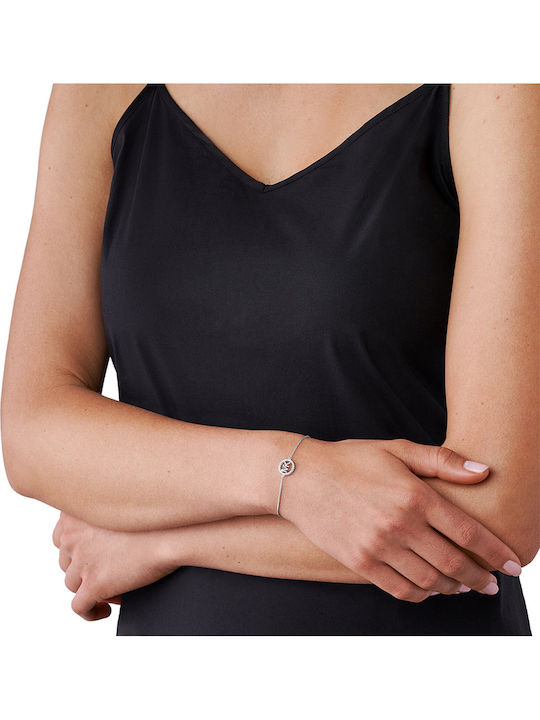 Michael Kors Premium Women's Silver Chain Bracelet 22cm