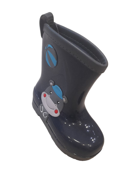 Jomix Kids Wellies Hippo Blue