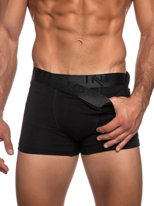 Ανδρικά Μποξεράκια Μαύρο 2Pack
