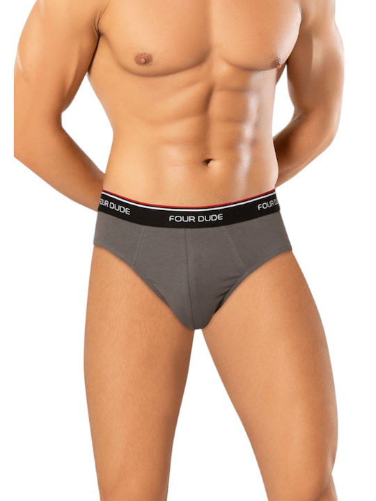 Ανδρικά Σλιπ Πολύχρωμο με Σχέδια 3Pack