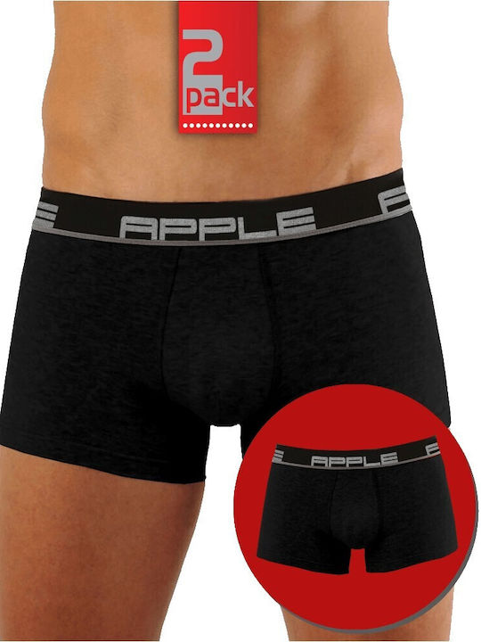 0112149 Slipuri pentru bărbați Black/Black 2Pachet