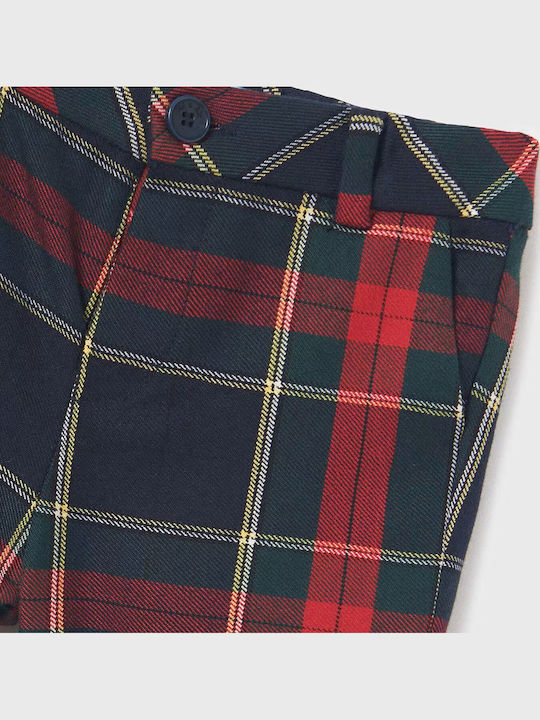 Kids' Set with Pants Winter 2pcs Plaid