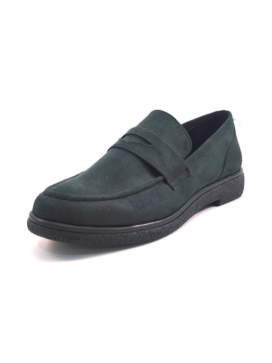 Pegabo Women's Moccasins in Green Color