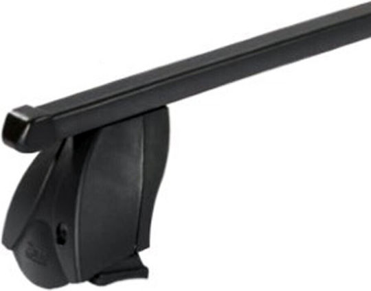 K39 Μπάρες Οροφής Μεταλλικές Bsm112-k24 112εκ. για Seat Marbella 3D (Σετ με πόδια) Ασημί