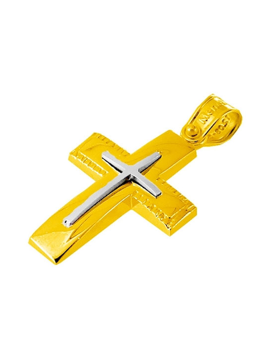 Xrisokosmima Men's Gold Cross 14K