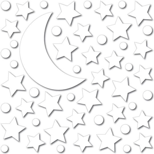 Ango Kids Foam Glow-in-the-Dark Wall Sticker 200x45cm