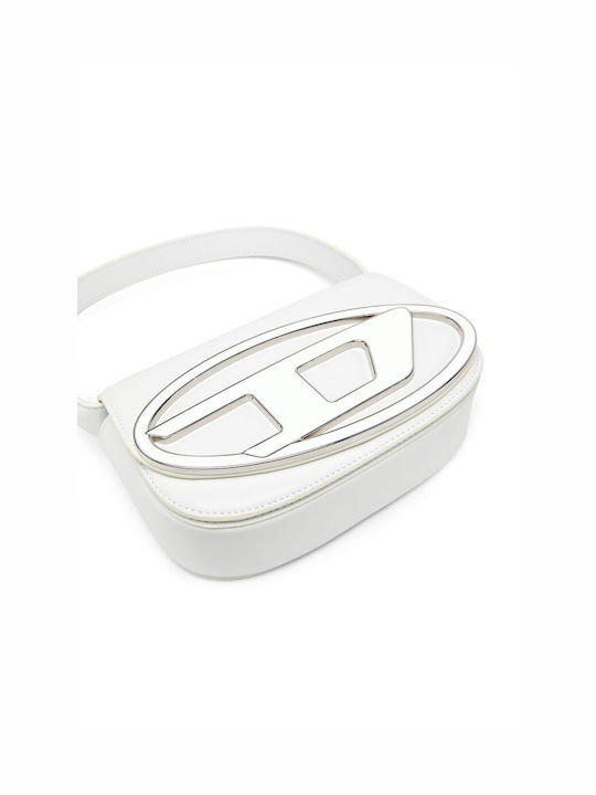 Leather Women's Bag Shoulder White