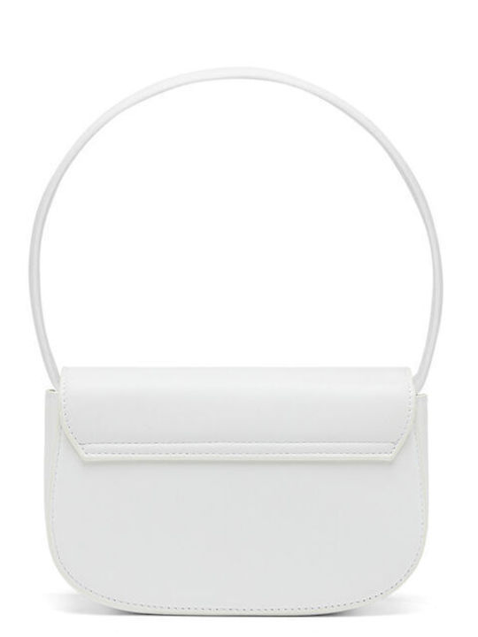 Leather Women's Bag Shoulder White