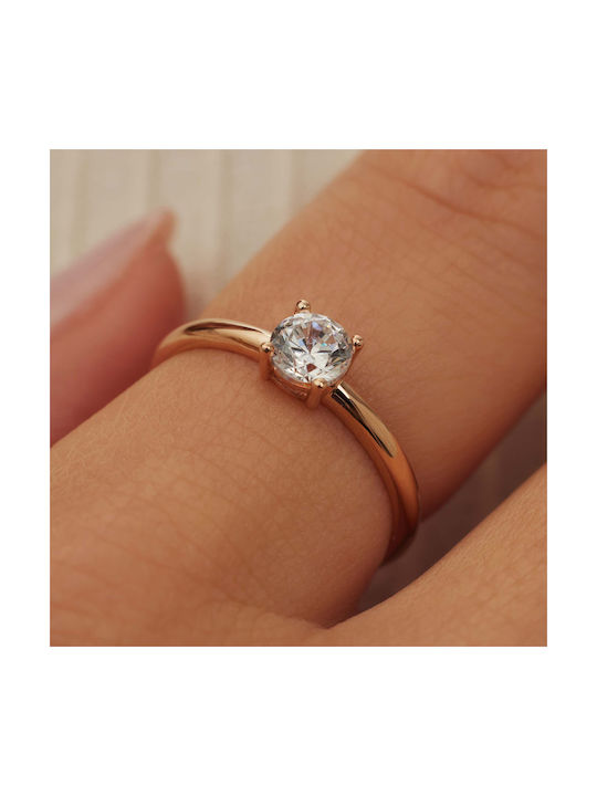 Isabel Bernard Single Stone from Gold 14K