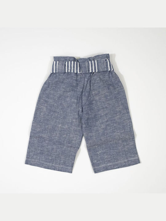 EMC Kids Linen Trousers Blue