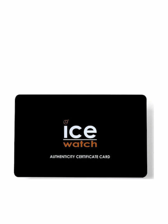 Ice Ceas Barbati 40mm Baterie cu Culoare Verde Material textil