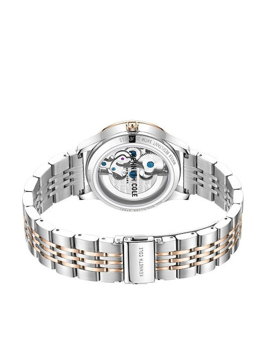 Kenneth Cole Ladies Women's Watch Automatic with Gold Metal Bracelet