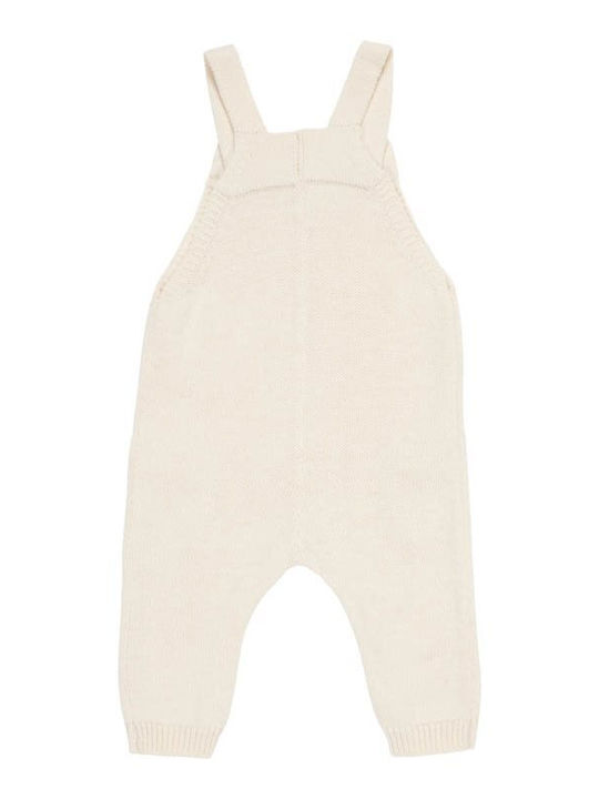 Little Dutch Kids Dungarees Soft White