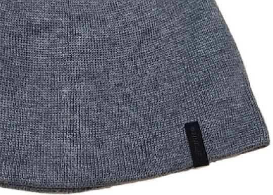 Beanie Unisex Beanie Gestrickt in Gray Farbe