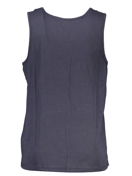 Gian Marco Venturi Men's Sleeveless Blouse Blue.