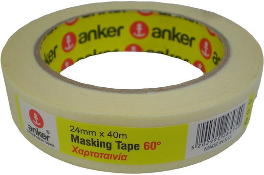 Χαρτοταινία Anker Masking Tape 60° 40 Μ 1 Τεμ 4,8 Εκ
