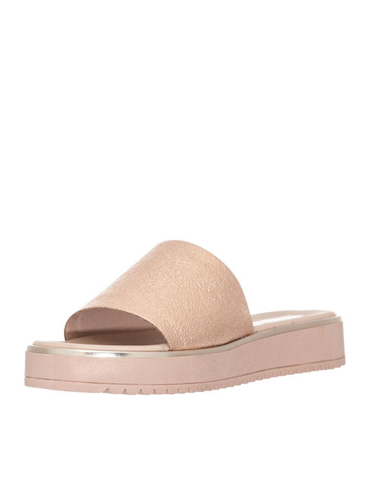 Mariella Fabiani Din piele Sandale dama Pink/Gold