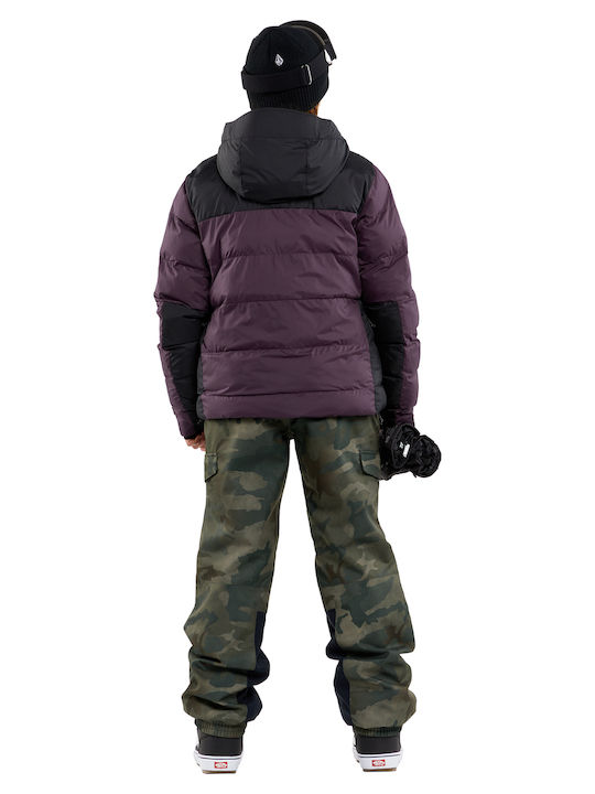 Volcom Insulated H0452415-BRY Γυναικείο Μπουφάν για Σκι & Snowboard Μωβ