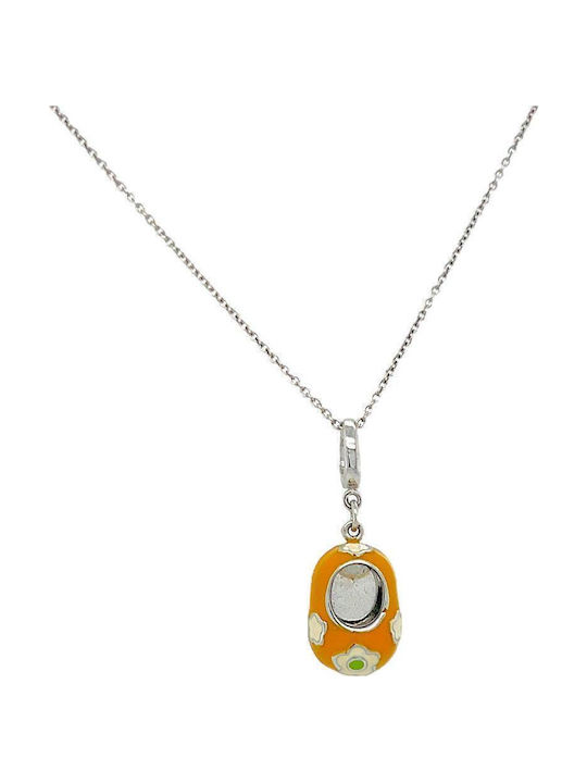 Xryseio Charm από Λευκόχρυσο 18Κ