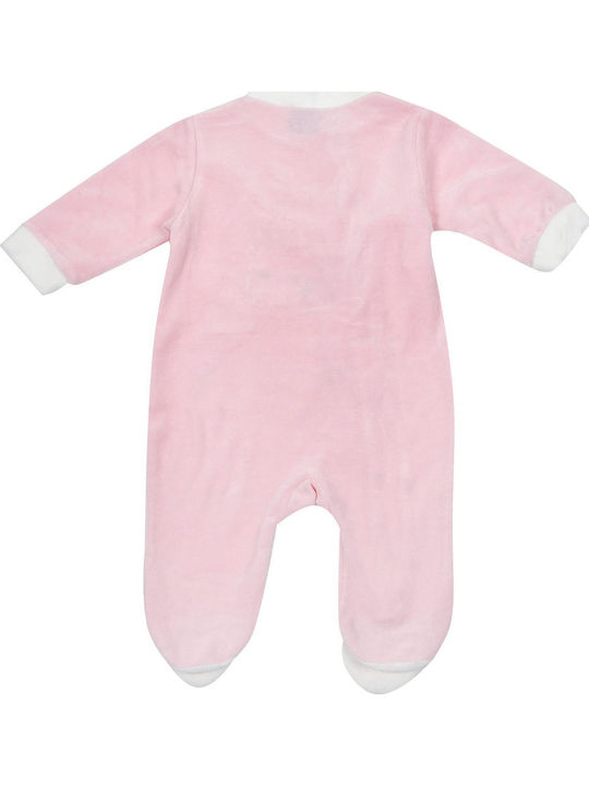 Sweet Baby Baby Bodysuit Long-Sleeved Velvet Sky Blue