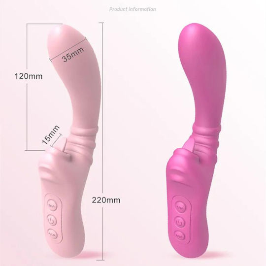 La Lolita Amsterdam Teasi Vibrator De Masaj Roz