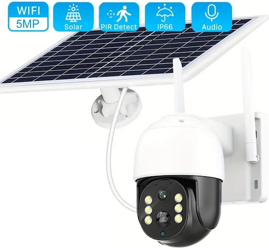 310821 IP Surveillance Camera Wi-Fi Full HD 1080p Waterproof Battery Powered with Two-Way Communication and Lens 3.6mm